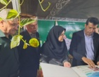 بازدید رئیس سازمان جهاد کشاورزی استان از غرفه مرکز تحقیقات و آموزش کشاورزی و منابع طبیعی استان کرمان