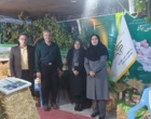 بازدید رئیس سازمان جهاد کشاورزی استان از غرفه مرکز تحقیقات و آموزش کشاورزی و منابع طبیعی استان کرمان