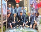 گلباران مزار شهدا توسط معاون وزیر و همراهان