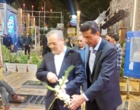 گلباران مزار شهدا توسط معاون وزیر و همراهان