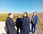 بازدید مسئولان ارشد کشاورزی از پروژه‌های نوین اصلاح نژاد و تولید محصولات دامی و زراعی در کرمانشاه