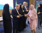 تجلیل از زنان برگزیده با حضور  سخنگوی کمیسیون کشاورزی ، رئیس فراکسیون زنان مجلس شورای اسلامی و  معاون وزیر جهاد کشاورزی