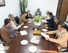 جلسه همکاری مرکز آموزش عالی امام خمینی(ره) و جامعه بسیج مهندسین استان البرز