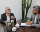 جلسه همکاری مرکز آموزش عالی امام خمینی(ره) و جامعه بسیج مهندسین استان البرز