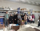 بازدید مددجویان کمیته امداد امام خمینی(ره) شهرستان فردیس از ظرفیت‌های فناورانه و دانش‌بنیان مرکز آموزش عالی امام خمینی(ره)