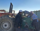 کاشت لاین‌های امیدبخش گندم نان و دوروم در روستای سمنگان صحنه