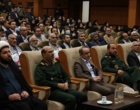 حضور رئیس مرکز آموزش عالی امام خمینی(ره) و همکاران در مراسم تجلیل از خانواده شهدا در البرز