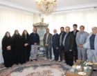 دیدار رئیس مرکز آموزش عالی امام خمینی(ره) با خانواده شهید مدافع حرم حیدر جلیلوند