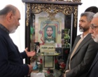 دیدار رئیس مرکز آموزش عالی امام خمینی(ره) با خانواده شهید مدافع حرم حیدر جلیلوند