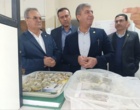 بازدید معاون وزیر و رئیس سازمان تات، به همراه مدیر کل دفتر حوزه ریاست دکتر قاسمی بزدی و مشاور در امور موسسات دکتر محمدپور از مؤسسه تحقیقات پنبه کشور