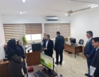 بازدید معاون وزیر و رئیس سازمان تات، به همراه مدیر کل دفتر حوزه ریاست دکتر قاسمی بزدی و مشاور در امور موسسات دکتر محمدپور از مؤسسه تحقیقات پنبه کشور
