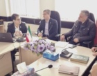 بازدید دکتر کمال قاسمی‌بزدی، مشاور معاون وزیر و مدیرکل دفتر حوزه ریاست و دکتر حسن علیپور، مدیر کل دفتر نظارت و ارزشیابی سازمان تات از مرکز تحقیقات و آموزش کشاورزی و منابع طبیعی استان اردبیل