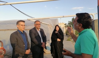 در راستای تحقق شعار سال مبنی بر حمایت از تولید داخلی؛ دکتر لطفعلی زاده رئیس پارک ملی از واحدهای فناور و ایستگاه تحقیقاتی پردیسان قم بازدید کرد