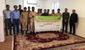 دوره آموزشی اصول کشت و پرورش انگور ویژه کارکنان وظیفه سپاه پاسداران ناحیه منوجان