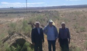 بازدید از ایستگاه تحقیقاتی، آموزشی و ترویجی پخش سیلاب بر آبخوان پلدشت