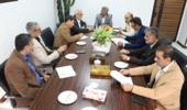 جلسه همکاری مرکز آموزش عالی امام خمینی(ره) و جامعه بسیج مهندسین استان البرز