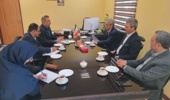 بازدید مدیرعامل شرکت «خیش‌ساز صنعت» و نماینده آستان قدس رضوی از مرکز تحقیقات و آموزش کشاورزی و منابع طبیعی خوزستان