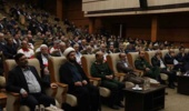 حضور رئیس مرکز آموزش عالی امام خمینی(ره) و همکاران در مراسم تجلیل از خانواده شهدا در البرز