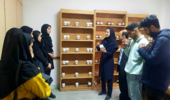 برگزاری تور علمی–آموزشی دانشجویان محیطزیست مهدیشهر در مرکز تحقیقات کشاورزی و منابع طبیعی استان سمنان