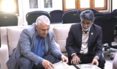 امضای تفاهمنامه علمی برای تحول مدیریت شهری و توسعه پایداربا استانداری بوشهر