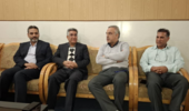 نشست صمیمی رئیس مؤسسه تحقیقات گیاهپزشکی کشور و رئیس مرکز تحقیقات و آموزش کشاورزی جنوب کرمان