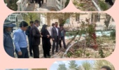 بازدید نماینده مجلس در شورای اسلامی و رییس سازمان جهاد کشاورزی و رییس مرکز تحقیقات از باغ گیاهشناسی