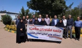 هم افزایی با حوزه سلامت استان؛ بازدید مشاوران سلامت دستگاههای اجرایی از مرکز تحقیقات و آموزش کشاورزی و منابع طبیعی قزوین