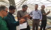 بازدید مشاوران فرماندار بافق از مرکز ملی تحقیقات آبزیان آبهای شور