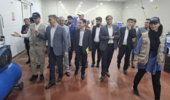 بازدید نماینده فائو و متخصصین موسسه تحقیقات گیاهپزشکی از زیرساختهای صادراتی محصولات کشاورزی جیرفت