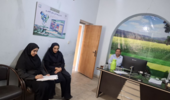 نشست کارگروه مسئلهمحور ارتقای بهرهوری پهنههای تولیدی در مرکز جهاد کشاورزی شهرستان جیرفت