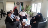 نشست مشترک مرکز تحقیقات جنوب کرمان و اداره آب و فاضلاب جیرفت