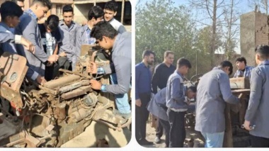تحویل کارگاه ماشین‌آلات کشاورزی به هنرستان آموزش و تحقیقات کشاورزی استان تهران مستقر در مرکز