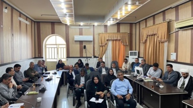 برگزاری دومین جلسه الگوی کشت جنوب کرمان در محل فرمانداری جیرفت