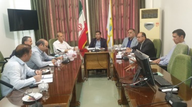جلسه مشترک مرکز ملی تحقیقات شوری و موسسه اصلاح و تهیه نهال و بذر