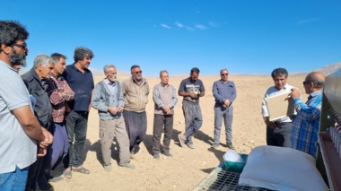 آموزش روش نوین کالیبراسیون دستگاه عمیق‌کار در نوبران شهرستان ساوه