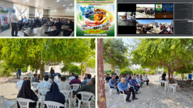 برگزاری نهمین کاروان ترویج بهره‌وری با محوریت الگوی کشت ملی در استان بوشهر