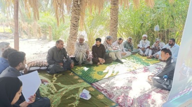 نهمین کاروان ترویج بهره وری الگوی کشت ملی محصولات زراعی با رویکرد تغییر اقلیم