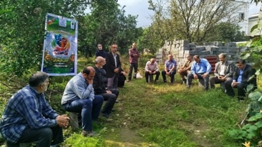 نهمین کاروان ترویج کشاورزی با محوریت الگوی کشت ملی و رویکرد تغییر اقلیم در نوشهر