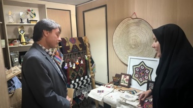 بازدید مدیرکل امور اقتصادی وزارت جهادکشاورزی از دستاوردهای زنان روستایی و عشایری