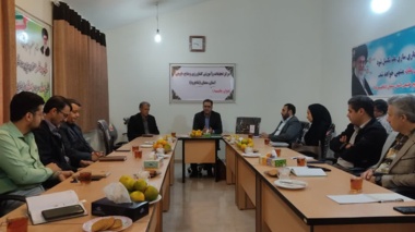 مراسم معارفه سرپرست مرکز تحقیقات و آموزش کشاورزی و منابع طبیعی استان سمنان (شاهرود)