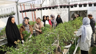 بازدید مددجویان کمیته امداد امام خمینی(ره) شهرستان فردیس از مرکز آموزش عالی امام خمینی(ره)