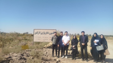 بازدید دانشجویان دانشگاه اردکان از کلکسیون ذخائر توارثی انار کشور