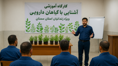برگزاری کارگاه آموزشی «آشنایی با گیاهان دارویی» ویژه زندانیان استان سمنان