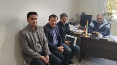 پایش الگوی کشت ابلاغی با حضور محققان مرکز تحقیقات کرمانشاه