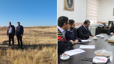 بازدید از ایستگاه پخش سیلاب بر آبخوان قره‌چریان – زنجان