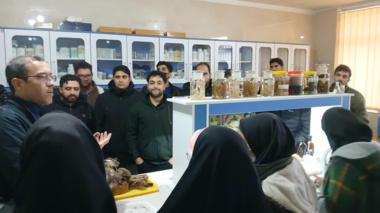بازدید دانشجویان دانشگاه صنعتی شاهرود از بخش‌های تحقیقاتی مرکز و آشنایی با دستاوردها