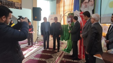 نواخته شدن زنگ خاک یکی از دبیرستان‌های شهرستان شاهرود