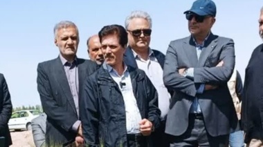 بازدید از مزرعه بهره ور آقای بوربور در معیت معاون محترم وزیر