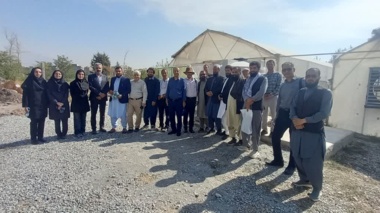 انتقال دانش فنی تولید بذر و اصلاح سبزی و صیفی به هیئت کارشناسی افغانستان در پژوهشکده گلخانه و محیط‌های کنترل‌شده