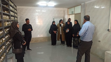 بازدید دانشجویان رشته علوم باغبانی دانشگاه اراک از پردیس تحقیقات و آموزش لوبیای خمین